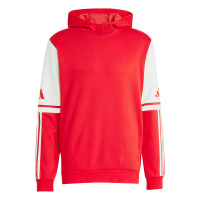 adidas Squadra 25 Sweat à Capuche Rouge Blanc