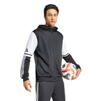 adidas Squadra 25 Survêtement à Capuche Full-Zip Noir Blanc