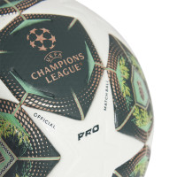 adidas UEFA Champions League Pro Voetbal Maat 5 2024-2025 Groen Wit Brons