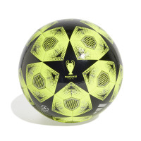 adidas UEFA Champions League Club Ballon de Foot Taille 5 2024-2025 Jaune Noir Argenté