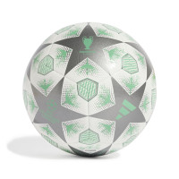 adidas UEFA Champions League Club Ballon de Foot Taille 5 2024-2025 Blanc Argenté Vert