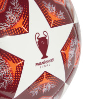 adidas UEFA Champions League Club Ballon de Foot Taille 5 2024-2025 Rouge Blanc Orange