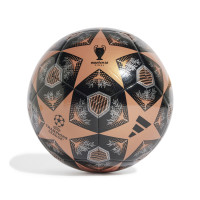 adidas UEFA Champions League Club Voetbal Maat 5 2024-2025 Zwart Brons Zilver