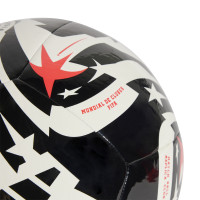 adidas FIFA Club World Cup Club Ballon de Foot Taille 5 Noir Blanc Rouge