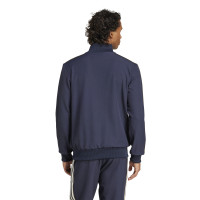 adidas Juventus Icon Veste d'Entraînement Bleu Foncé Blanc Doré