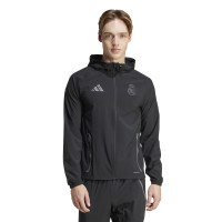 adidas Real Madrid Vis Tech Veste 2024-2025 Noir