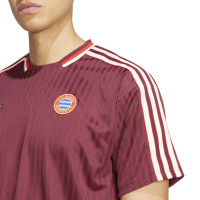 adidas Bayern Munich Terrace Icons T-Shirt Rouge Blanc