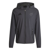 adidas Arsenal Vis Tech Veste 2024-2025 Gris Foncé