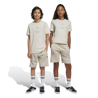 adidas Messi Short Enfants Beige