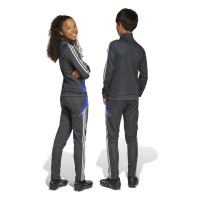 adidas Messi Survêtement Full-Zip Enfants Gris Foncé Néon Jaune Bleu