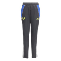 adidas Messi Survêtement Full-Zip Enfants Gris Foncé Néon Jaune Bleu