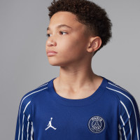 Nike Paris Saint-Germain x Jordan 4e Shirt Lange Mouwen 2024-2025 Kids