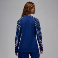 Nike Paris Saint-Germain x Jordan 4e Shirt Lange Mouwen 2024-2025 Dames