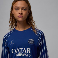 Nike Paris Saint-Germain x Jordan 4e Shirt Lange Mouwen 2024-2025 Dames