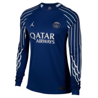 Nike Paris Saint-Germain x Jordan 4e Shirt Lange Mouwen 2024-2025 Dames