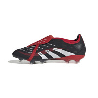 adidas Predator Pro FT Gras Voetbalschoenen (FG) Zwart Wit Rood