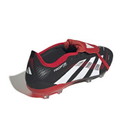 adidas Predator Pro FT Gras Voetbalschoenen (FG) Zwart Wit Rood