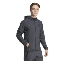 adidas Bayern Munich Vis Tech Veste 2024-2025 Gris Foncé