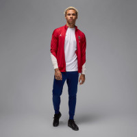 Nike Paris Saint-Germain x Jordan Strike Survêtement Full-Zip 2024-2025 Rouge Bleu Blanc