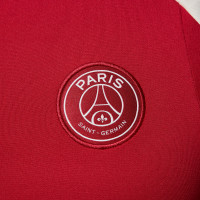Nike Paris Saint-Germain x Jordan Strike Trainingstrui 1/4-Zip 2024-2025 Rood Wit
