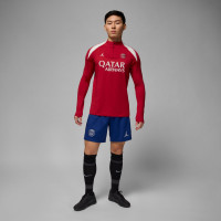 Nike Paris Saint-Germain x Jordan Strike Trainingstrui 1/4-Zip 2024-2025 Rood Wit
