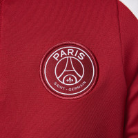 Nike Paris Saint-Germain x Jordan Strike Trainingstrui 1/4-Zip 2024-2025 Kids Rood Wit