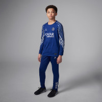 Nike Paris Saint-Germain x Jordan Strike Trainingsbroek 2024-2025 Kids Blauw Wit