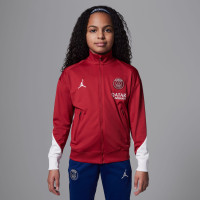 Nike Paris Saint-Germain x Jordan Strike Trainingspak Full-Zip 2024-2025 Kids Rood Blauw Wit