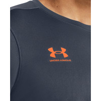 Under Armour Challenger Trainingsshirt Grijs Oranje