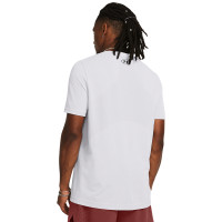 Chemise d'entraînement Under Amour Vanish Seamless, blanche