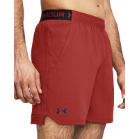 Pantalon d'entraînement Under Armour Vanish Woven, rouge et noir