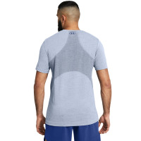 Chemise d'entraînement Under Amour Vanish Seamless Bleu clair