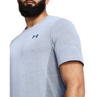 Chemise d'entraînement Under Amour Vanish Seamless Bleu clair
