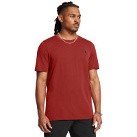 Chemise d'entraînement Under Amour Vanish Seamless rouge et noir