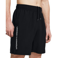 Ensemble d'entraînement texturé Under Armour Tech gris foncé noir blanc