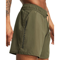 Under Armour Tech Textured Woven Trainingsset Olijfgroen Zwart