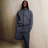 PUMA Pumatech Woven Trainingsbroek Donkergrijs Oranje