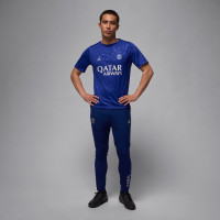Nike Paris Saint-Germain x Jordan Pre-Match Maillot d'Entraînement 2024-2025 Bleu Blanc