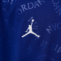 Nike Paris Saint-Germain x Jordan Pre-Match Maillot d'Entraînement 2024-2025 Enfants Bleu Blanc