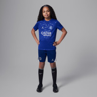 Nike Paris Saint-Germain x Jordan Pre-Match Maillot d'Entraînement 2024-2025 Enfants Bleu Blanc