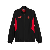PUMA AC Milan FtblArchive Veste d'Entraînement 2024-2025 Noir Rouge
