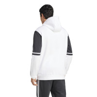 adidas Squadra 25 Hoodie Wit Zwart