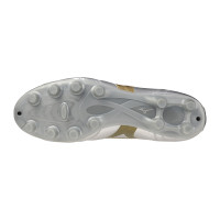 Mizuno Morelia II Club Gras Voetbalschoenen (FG) Zilver Goud