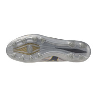 Mizuno Alpha II Japan Gras Voetbalschoenen (FG) Zilver Grijs Goud