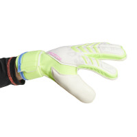 adidas Predator Match Fingersave Keepershandschoenen Wit Neongeel Roze