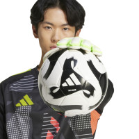 adidas Predator Match Fingersave Keepershandschoenen Wit Neongeel Roze