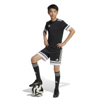 adidas Squadra 25 Short de Football Enfants Noir Blanc
