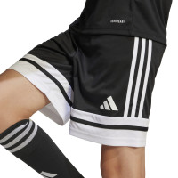 adidas Squadra 25 Short de Football Enfants Noir Blanc