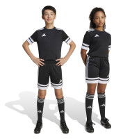 adidas Squadra 25 Short de Football Enfants Noir Blanc
