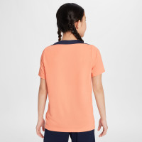 Nike Chelsea Strike Trainingsshirt 2024-2025 Kids Lichtroze Donkerblauw Goud